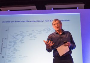 Richard Wilkinson speaks at the International Symposium on Homeless and Inclusion Health