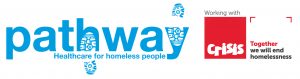 Pathway with Crisis logo